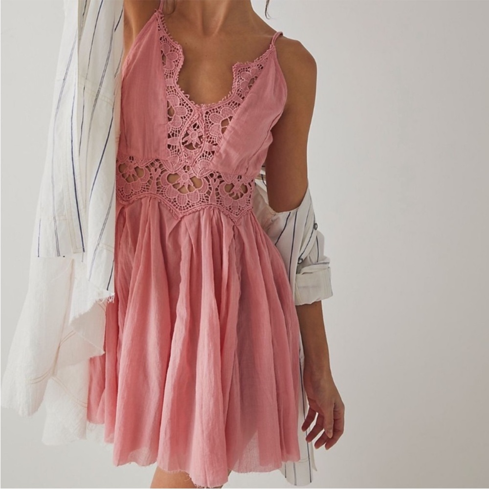 Free People Ilektra Slip Cotton Dress